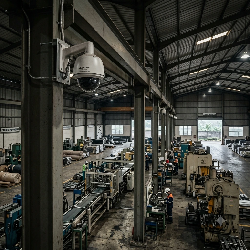 Instalasi CCTV Pabrik